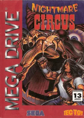 Nightmare Circus (Brazil) (Beta) box cover front